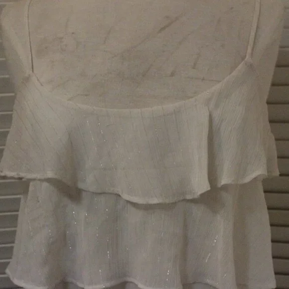 Candies Britney Spears Ruffle Tank Top - Picture 3 of 10